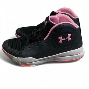 Under Armour Pink and Black Shoes